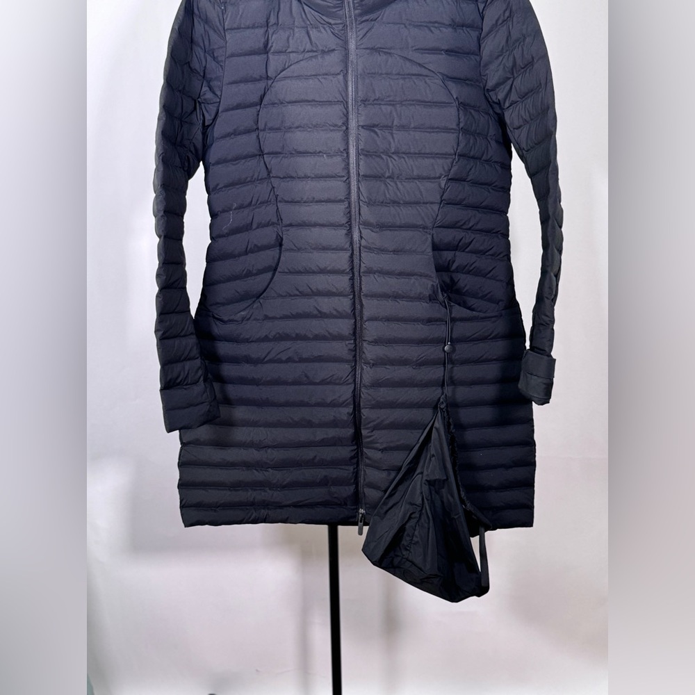 NWOT Lululemon Pack it Down Jacket *Long Black - Picture 8 of 13